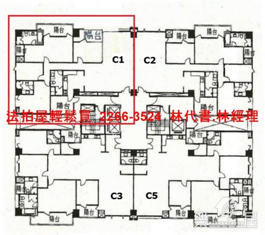 板橋拍賣大樓-14