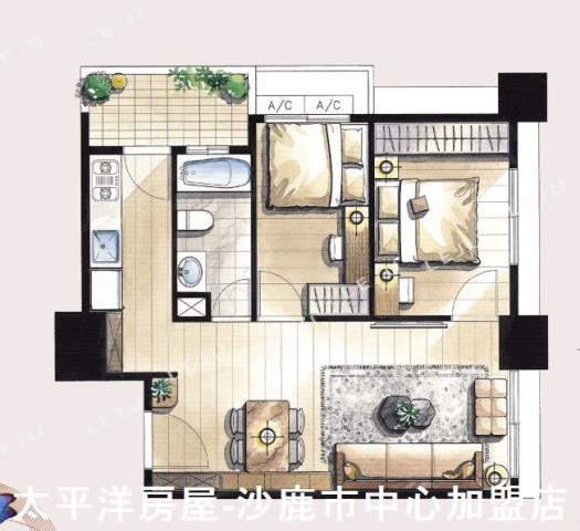 台中沙鹿華廈-2