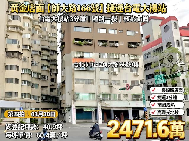 中正區店面法拍-1