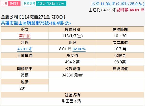 高雄鼓山拍賣大樓-2