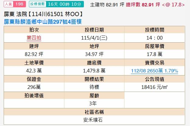 麟洛透天法拍-2