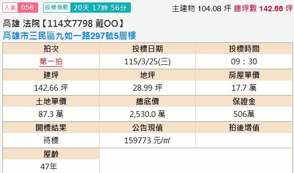 高雄三民區拍賣透天-2