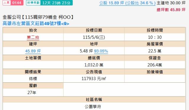 高雄法拍大樓-2