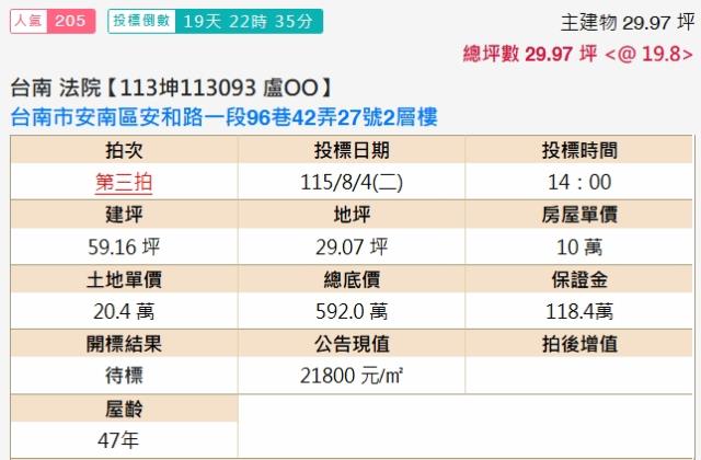 台南永康法拍透天-2