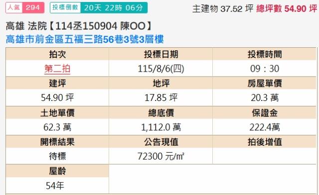 前金拍賣透天-2