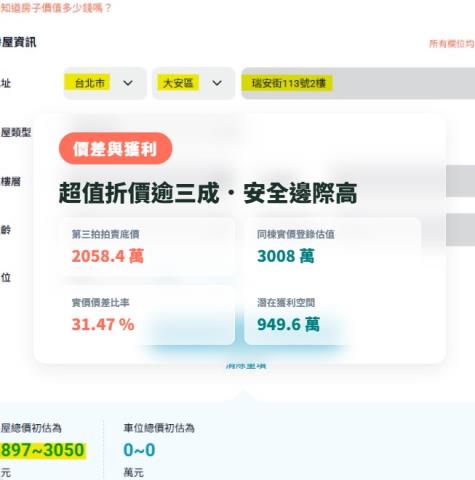 台北大安區拍賣華廈-7