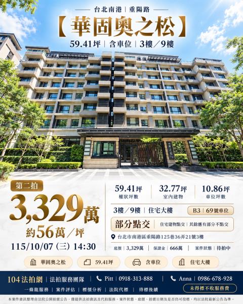 台北南港法拍華廈-1