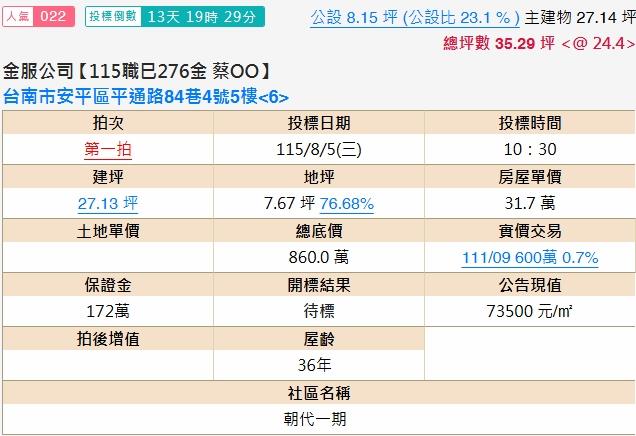 安平華廈法拍-2