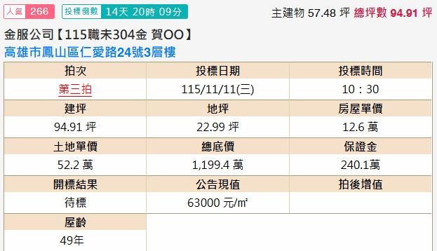 高雄法拍透天-2
