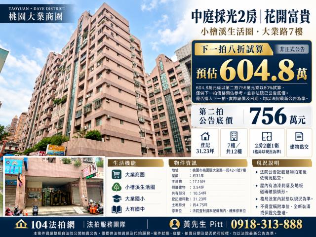 桃園區大樓法拍-1