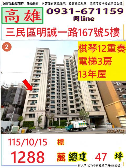 高雄三民區拍賣大樓-1