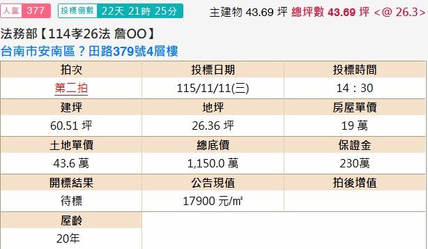 台南拍賣透天-2