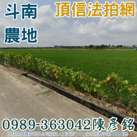 雲林斗南農地拍賣-1