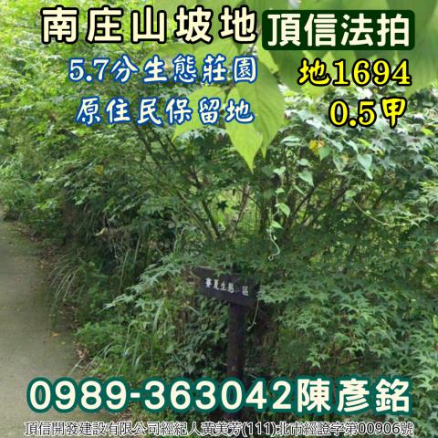 南庄農地法拍-3