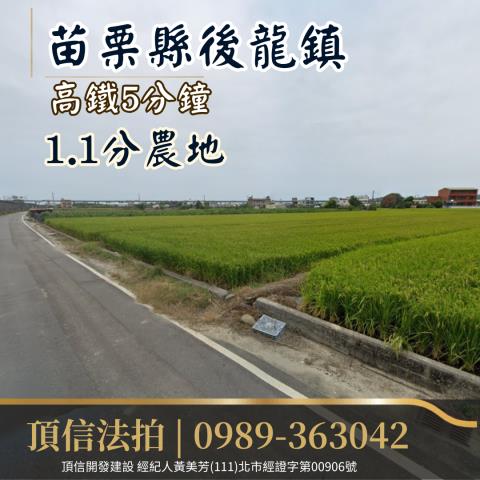 苗栗後龍拍賣農地-1
