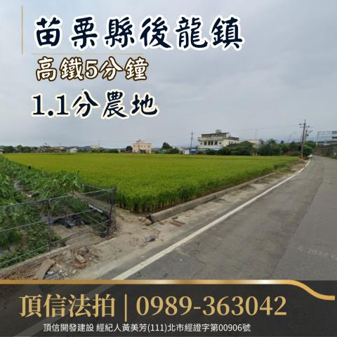 苗栗後龍拍賣農地-2